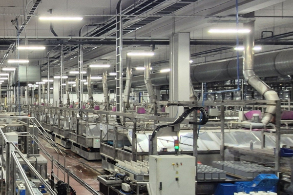 Read more about the article Modernizacja oświetlenia hali Exide Technologies